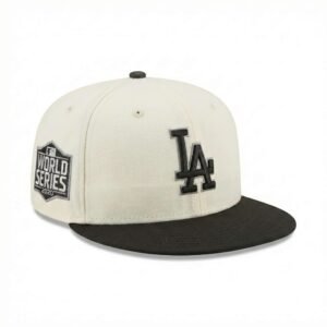 GORRA LA BEIGE CON NEGRO WORLD SERIES 2020