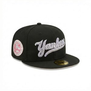 GORRA YANKEES NEGRI CON MORADO 27 TITLES
