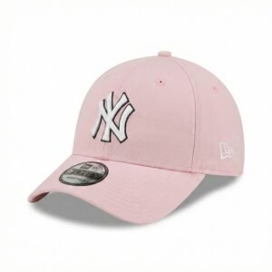 GORRA NY ROSA CON BLANCO