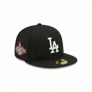 GORRA LA NEGRO ROJO WORLD SERIES CHAMPIONS 2020