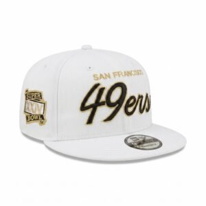 GORRA SAN FRANCISCO 49ERS BLANCA SUPER BOWL XXIV