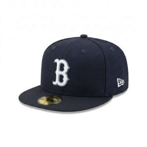 GORRA BOSTON RED AZUL MARINO CON CONTORNO CELESTE