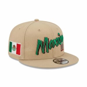 GORRA MÉXICO CAFÉ CON BANDERA