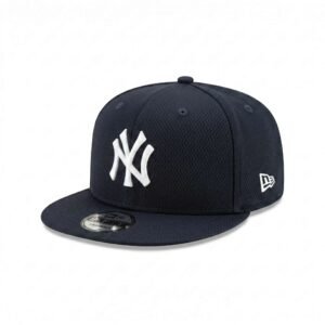 GORRA NY AZUL MARINO LOGO GOMA