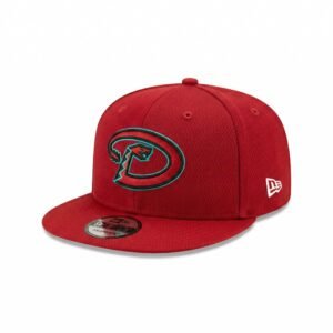 GORRA ARIZONA DIAMONDBACKS ROJO LOGO GOMA