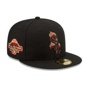 GORRA SOX BLACK IN BLACK FUEGO ALL STAR GAME 2003