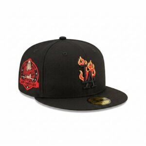GORRA LA BLACK IN BLACK FUEGO 60TH ANNIVERSARY