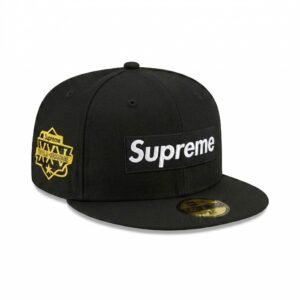 GORRA SUPREME NEGRO WORLD FAMOUS 2025