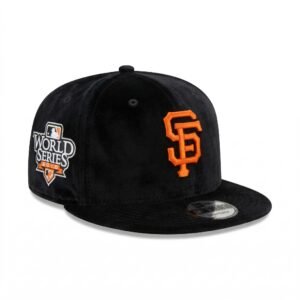 GORRA SF NEGRO WORLD SERIES 2010 [TERCIOPELO]