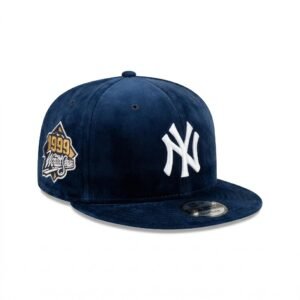 GORRA NY AZUL MARINO WORLD SERIES 1999 [TERCIOPELO]