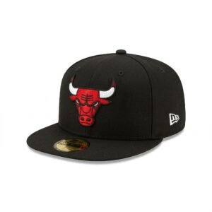 GORRA BULLS NEGRO CLÁSICA