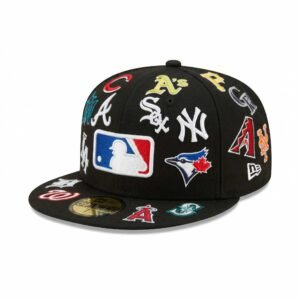 GORRA MLB ALL OVER NEGRO