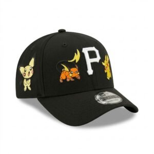 GORRA P POKEMON NEGRO
