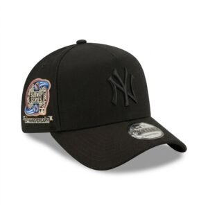 GORRA NY BLACK IN BLACK CON ROJO SUBWAY SERIES 25TH ANNIVERSARY