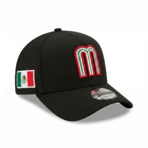 GORRA MÉXICO NEGRO CON UNDERVISOR VERDE