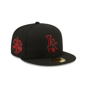 GORRA LA BLACK IN BLACK CON ROJO WORLD CHAMPIONS 2020