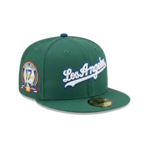GORRA LOS ANGELES OTANI VERDE CON AZUL