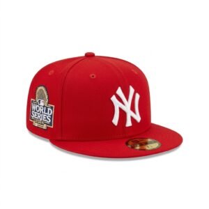 GORRA NEW YORK ROJO WORLD SERIES 2024