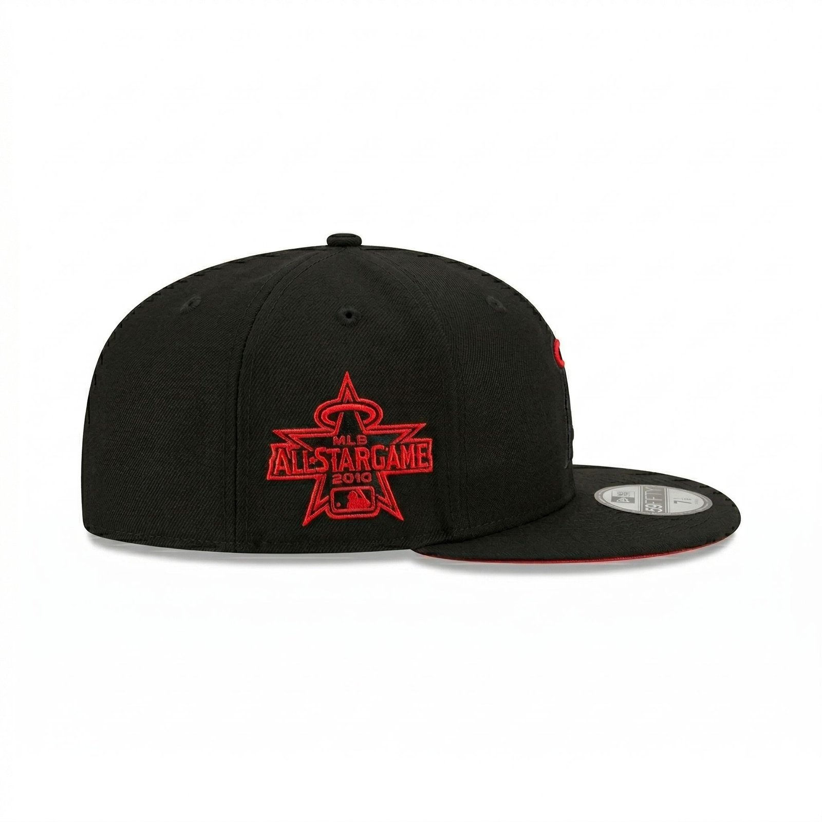 GORRA ANGELS BLACK IN BLACK CON ROJO ALL STAR GAME 2010 - Image 2