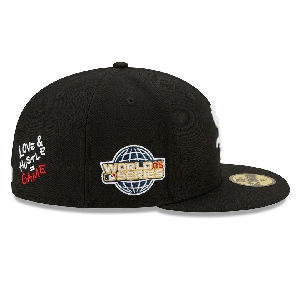 GORRA SOX NEGRO WORLD SERIES 2005 - Image 2