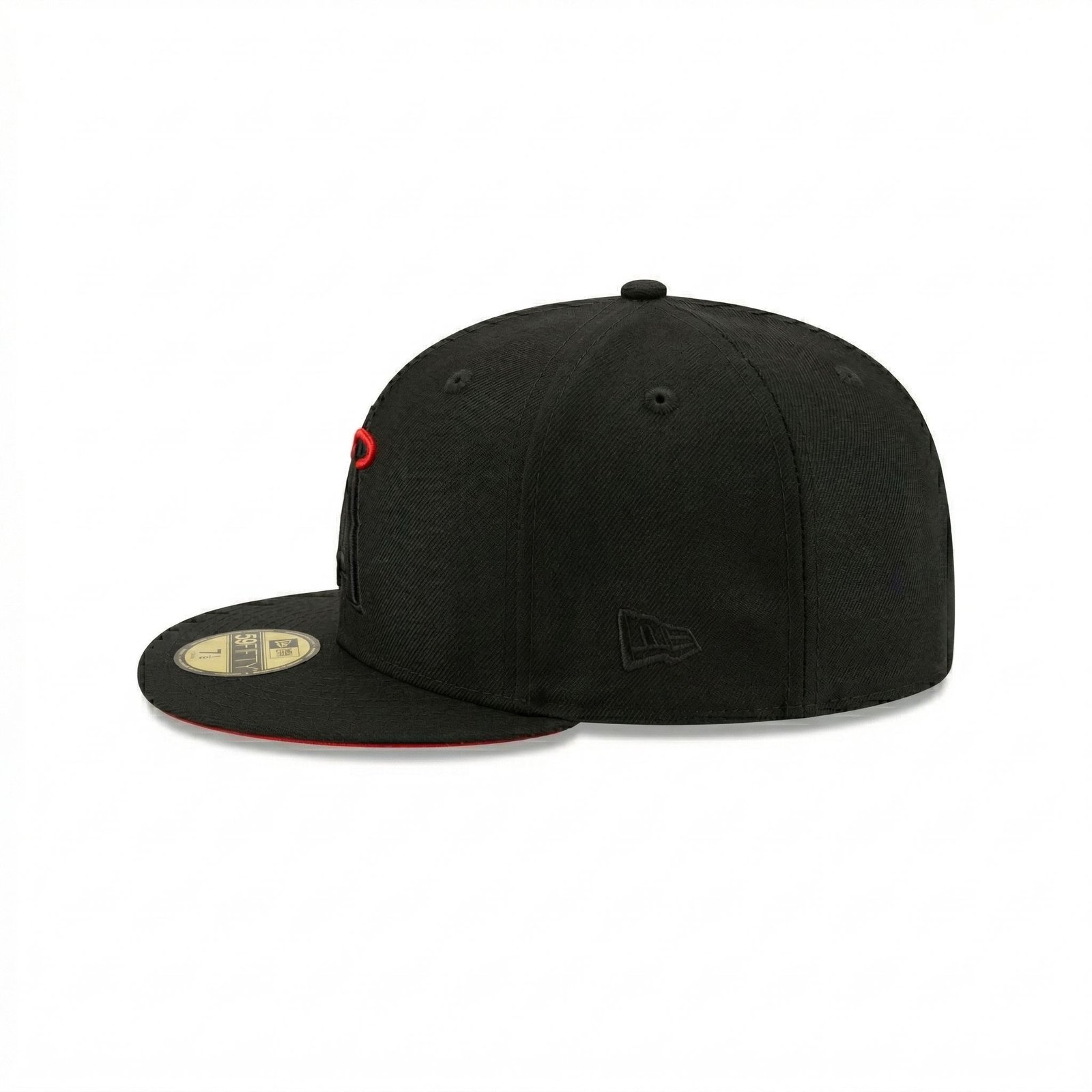 GORRA ANGELS BLACK IN BLACK CON ROJO ALL STAR GAME 2010 - Image 4