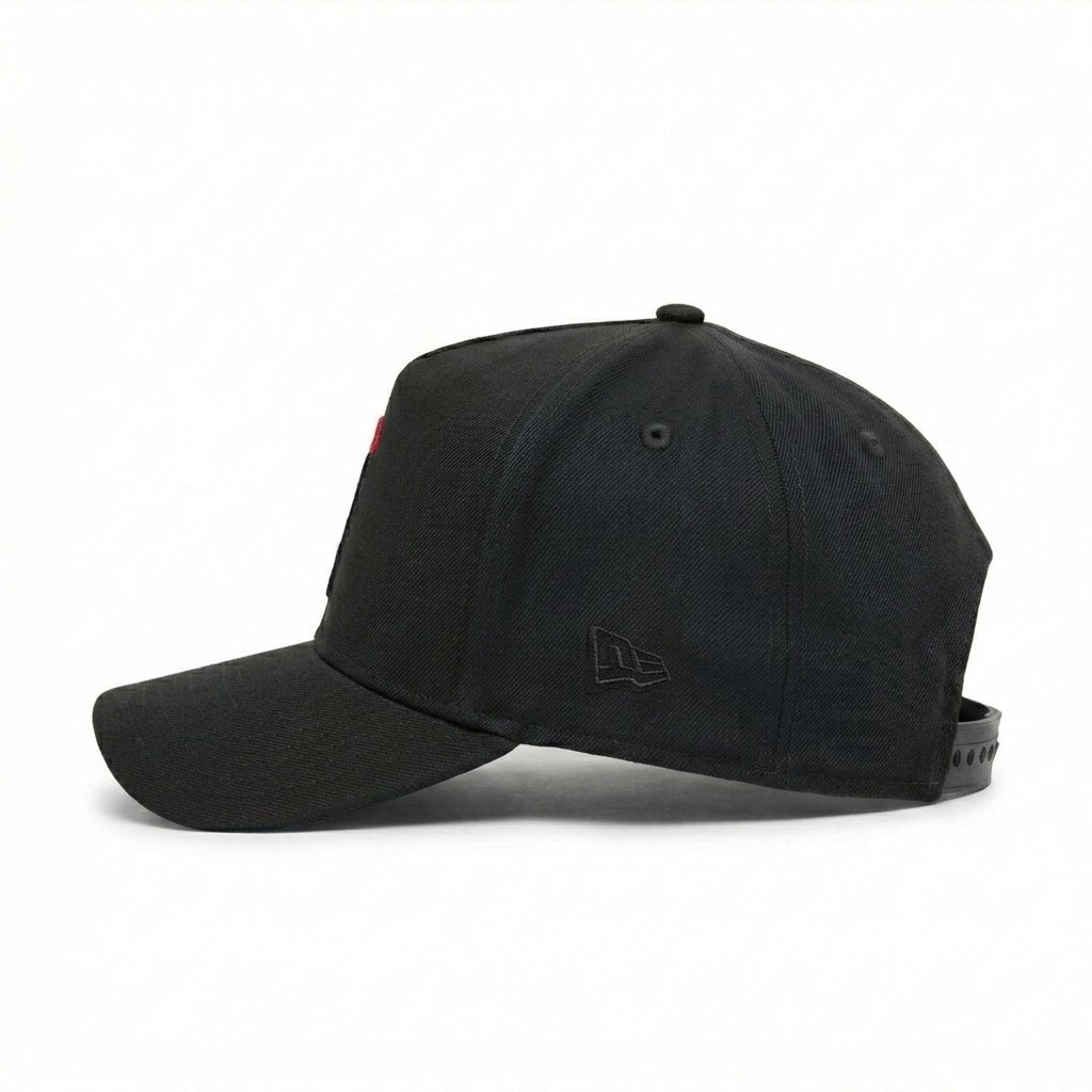 GORRA ANGELS BLACK IN BLACK CON ROJO 50TH ANNIVERSARY - Image 4