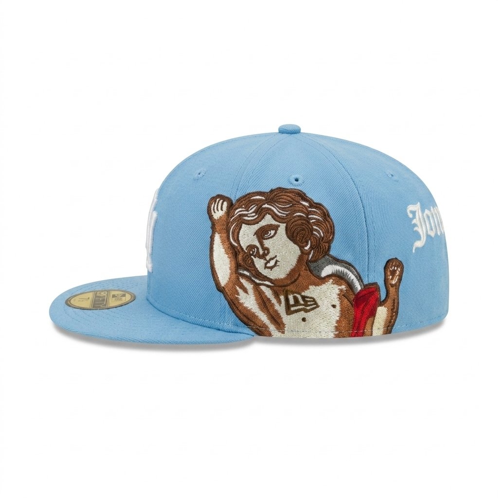 GORRA NY AZUL CIELO JON STAN - Image 4