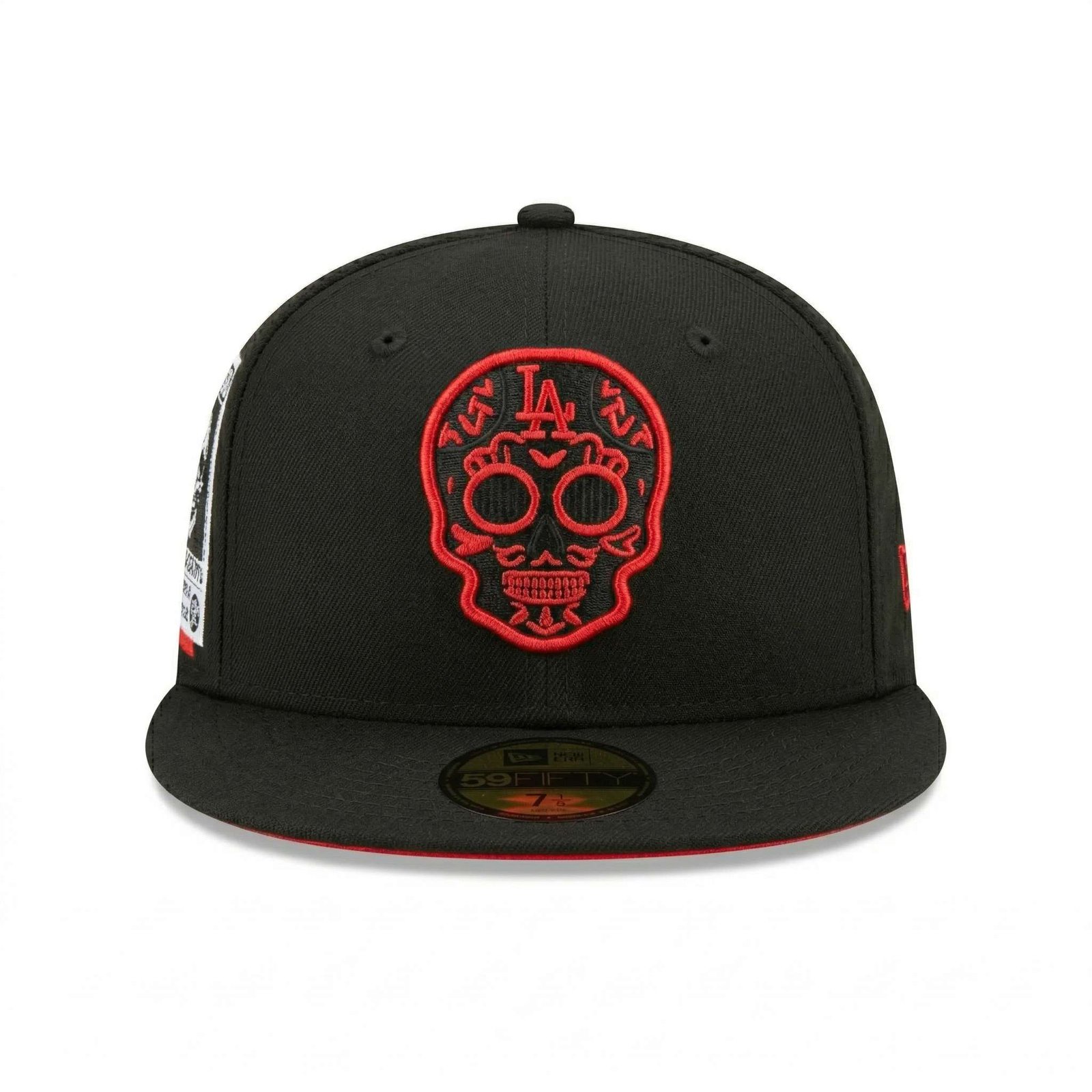 GORRA LA NEGRO CON ROJO CALABERA WANTED - Image 5