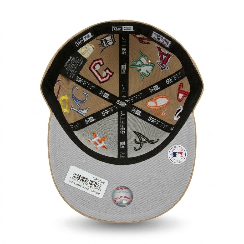 GORRA ALL OVER MLB BEIGE - Image 6