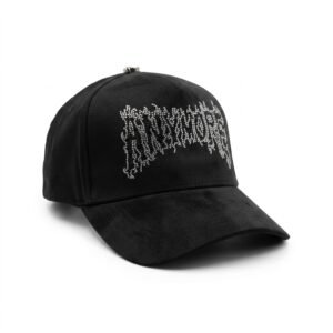 GORRA ANYMORE NEGRO DIAMANTES