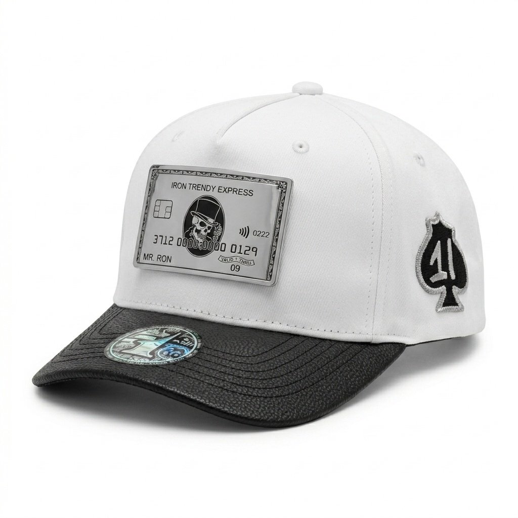 GORRA AMERICAN EXPRESS PLACA BLANCO