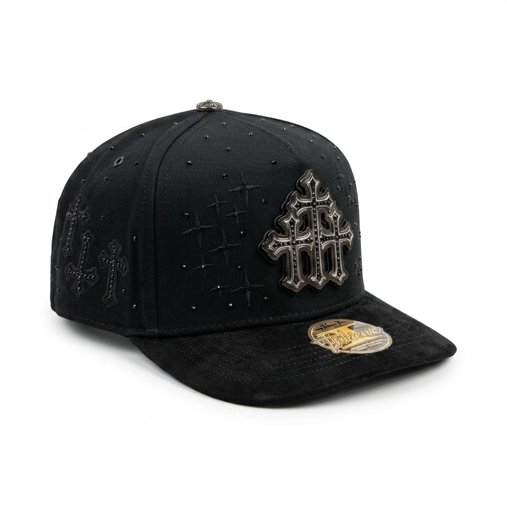 GORRA 111 CRUCES GOLD