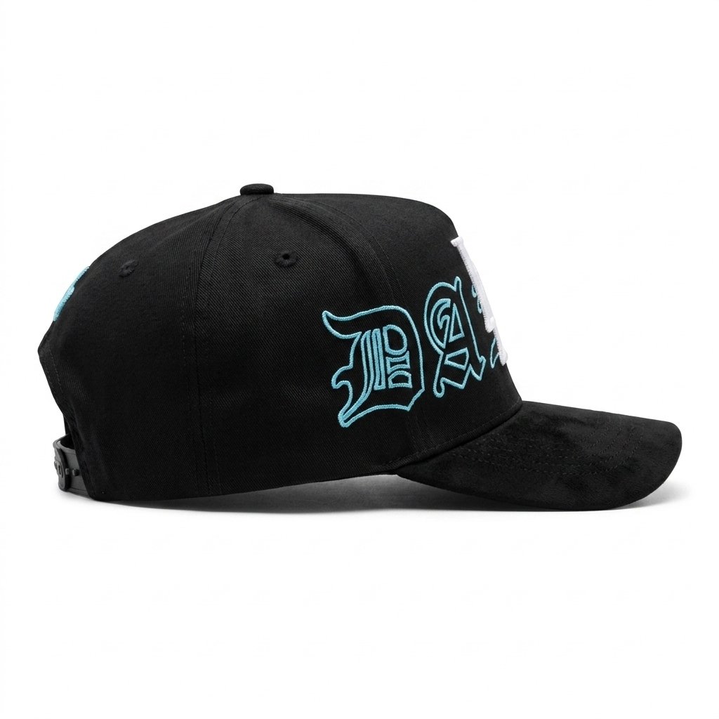 GORRA LA 9TH ANNIVERSARY NEGRO NEGRO CON AZUL - Image 2