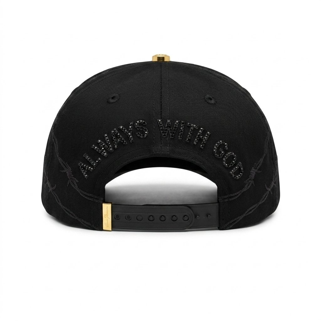 GORRA BENDECIDO CRUZ GOLD - Image 2