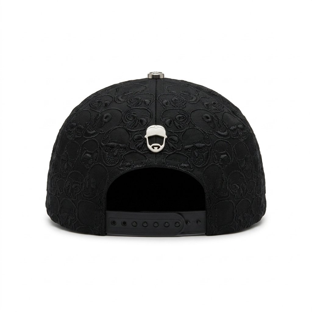 GORRA SKATE OR DIE BLACK IN BLACK - Image 2