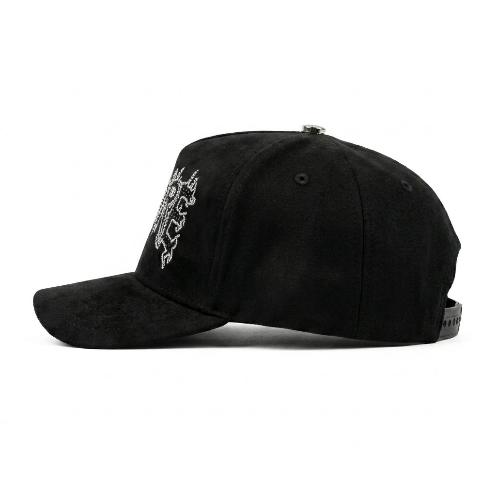 GORRA ANYMORE NEGRO DIAMANTES - Image 4
