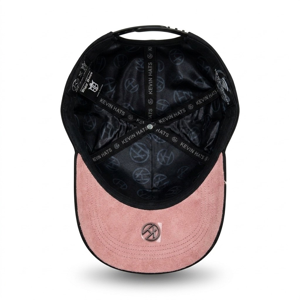 GORRA SAKURA NEGRO CON ROSA - Image 6