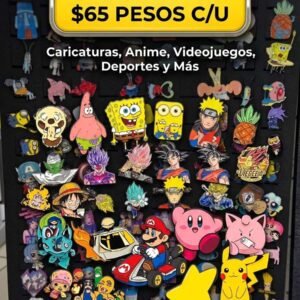 PIN METÁLICO INDIVIDUAL - $65