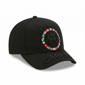 GORRA CANELO UNDISPUTED BLACK IN BLACK
