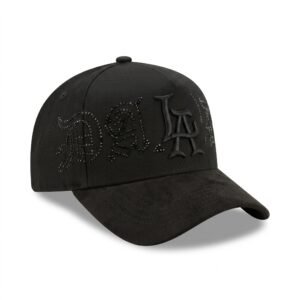GORRA LA CRYSTAL BLACK DIAMANTES