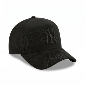 GORRA NEW YORK BLACK IN BLACK FLAMAS