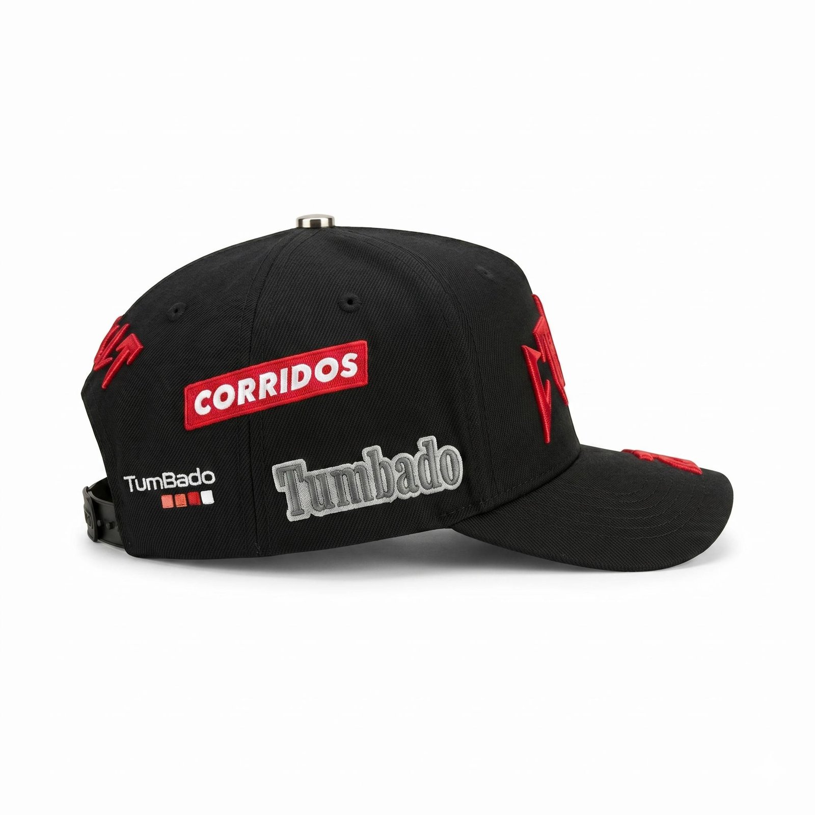 GORRA CT RACING NEGRO CON ROJO - Image 2