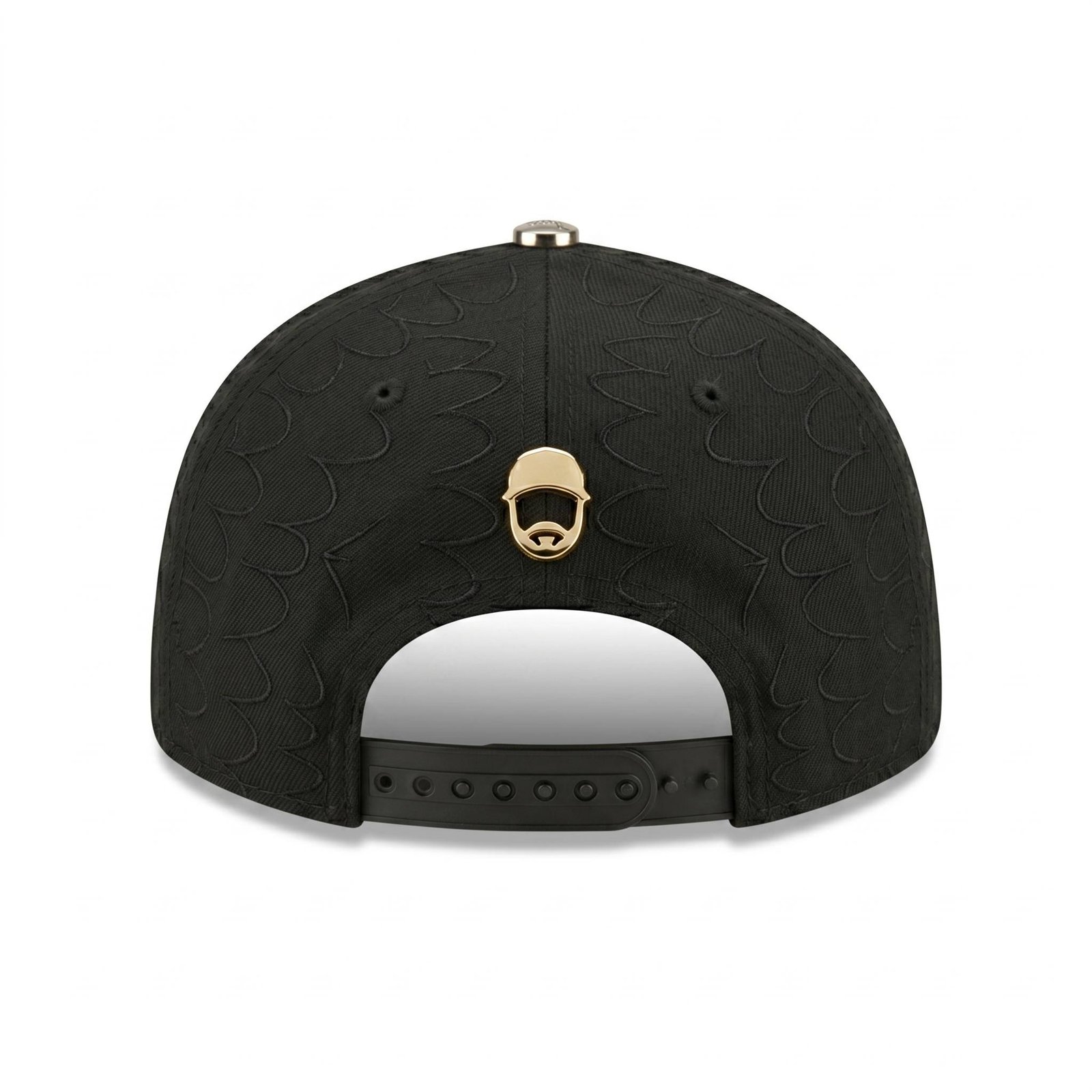 GORRA EL BÚHO NEGRO CON PLACA DIAMANTES - Image 3