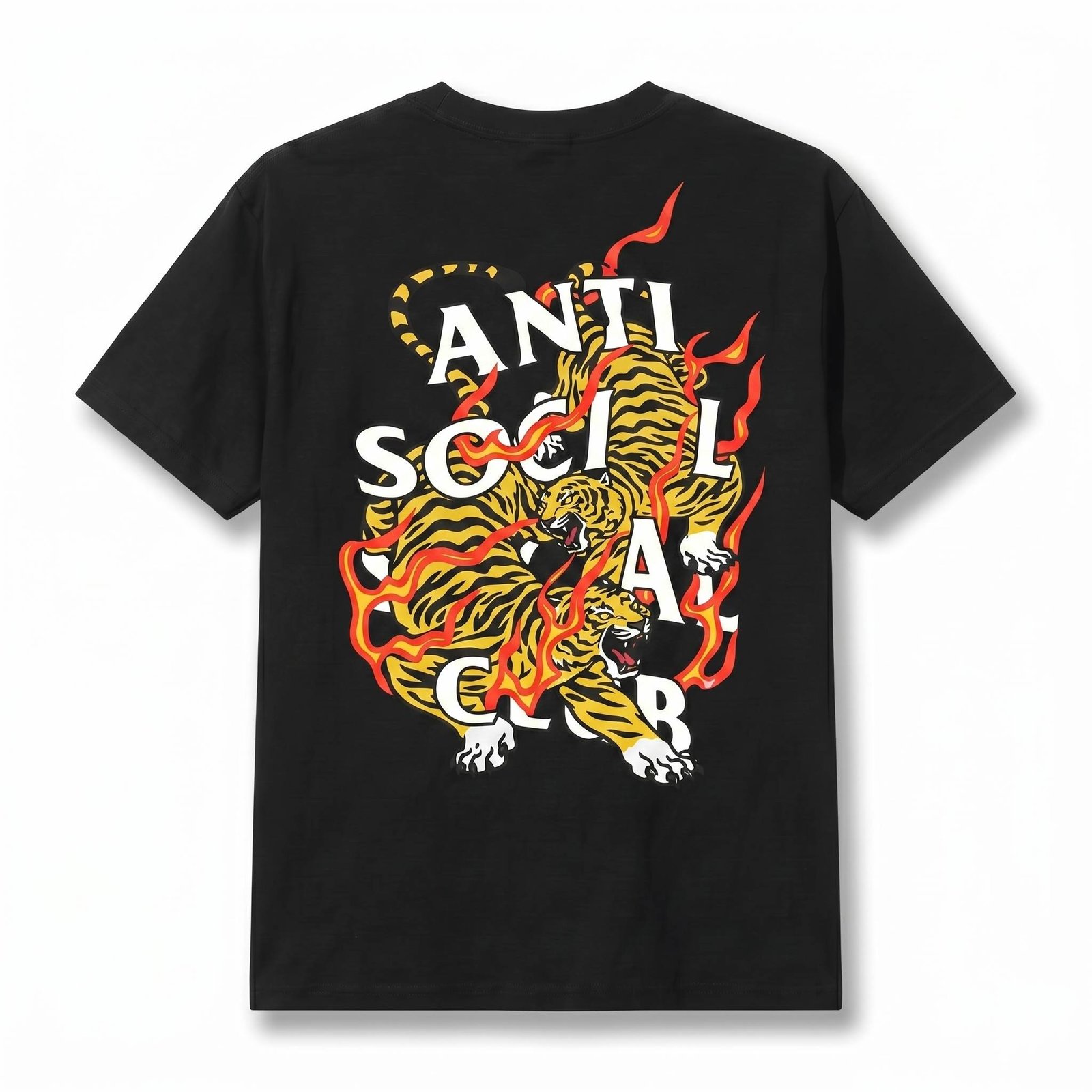 PLAYERA ASSC NEGRA TIGRES EN FUEGO - Image 3