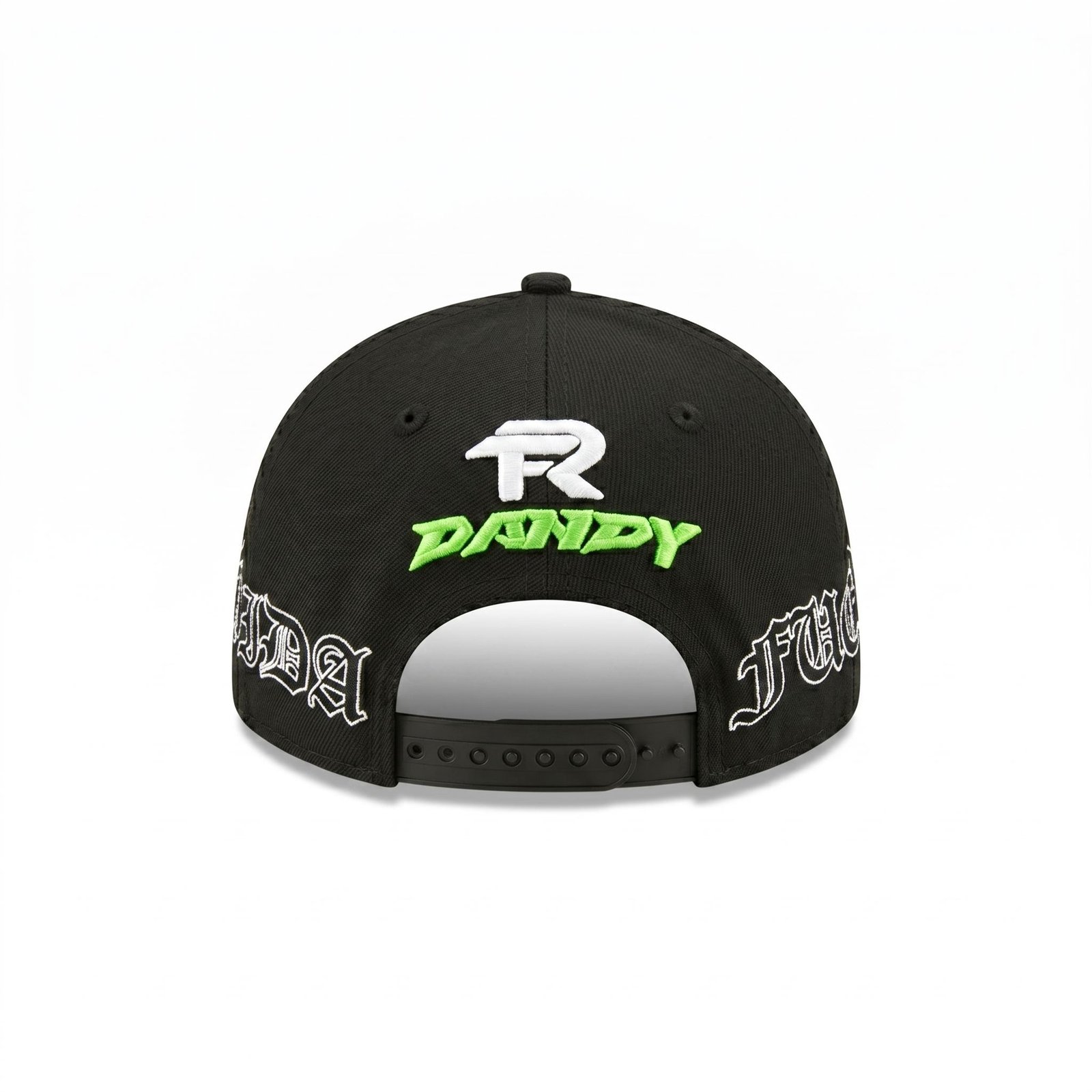 GORRA FUERZA REGIDA PNTE NEGRO CON VERDE - Image 3