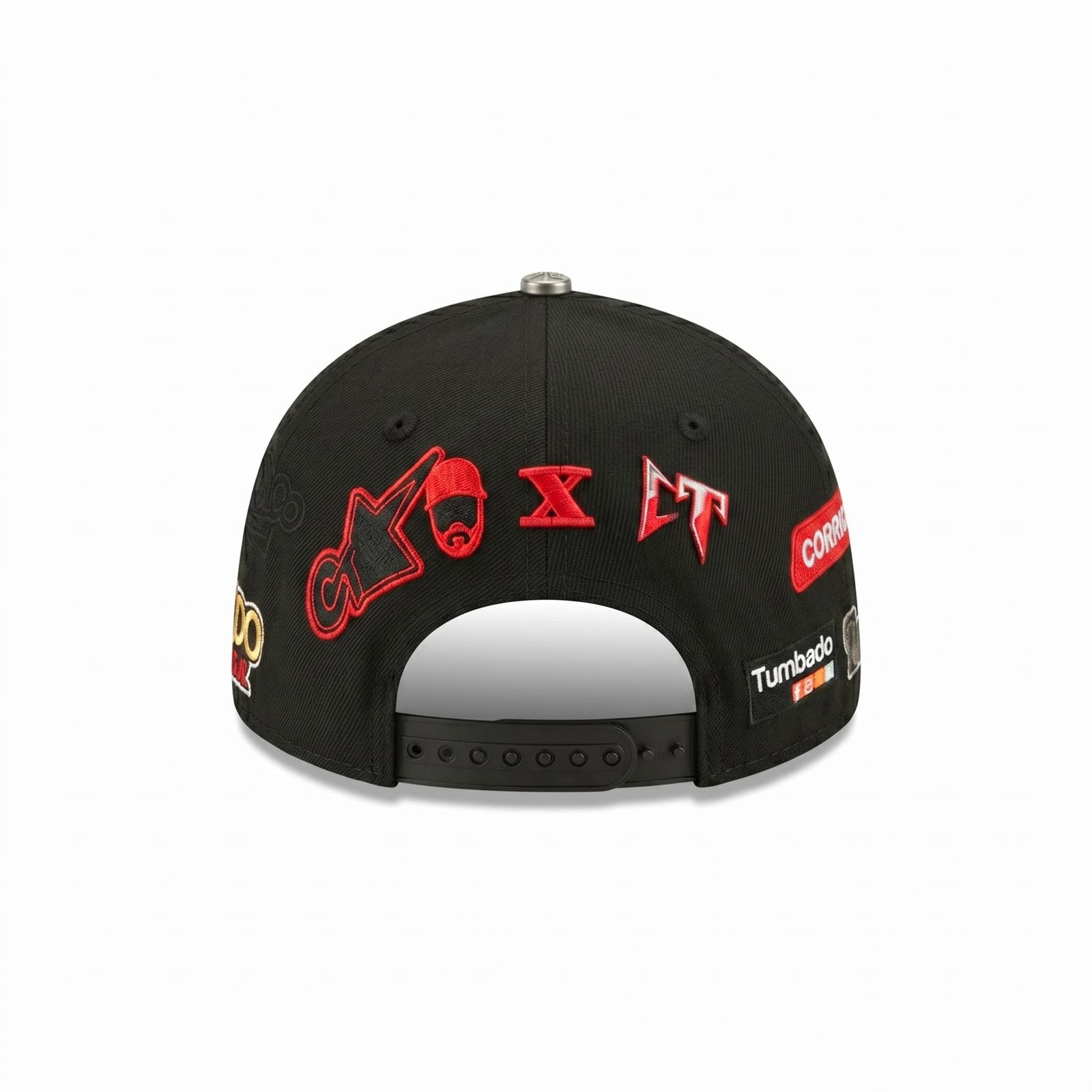 GORRA CT RACING NEGRO CON ROJO - Image 3