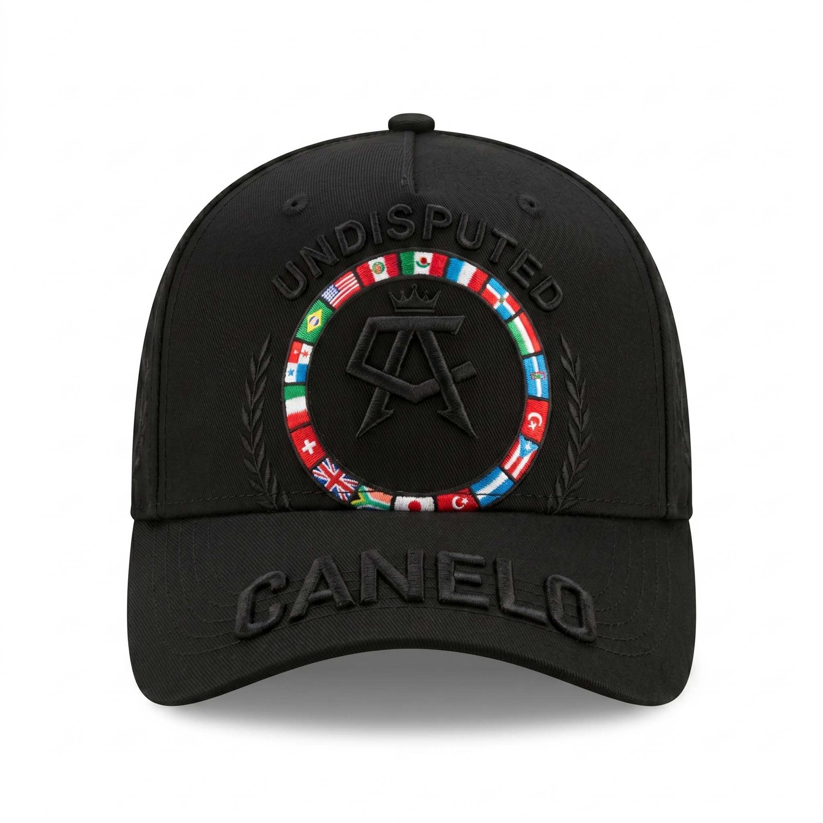 GORRA CANELO UNDISPUTED BLACK IN BLACK - Image 5