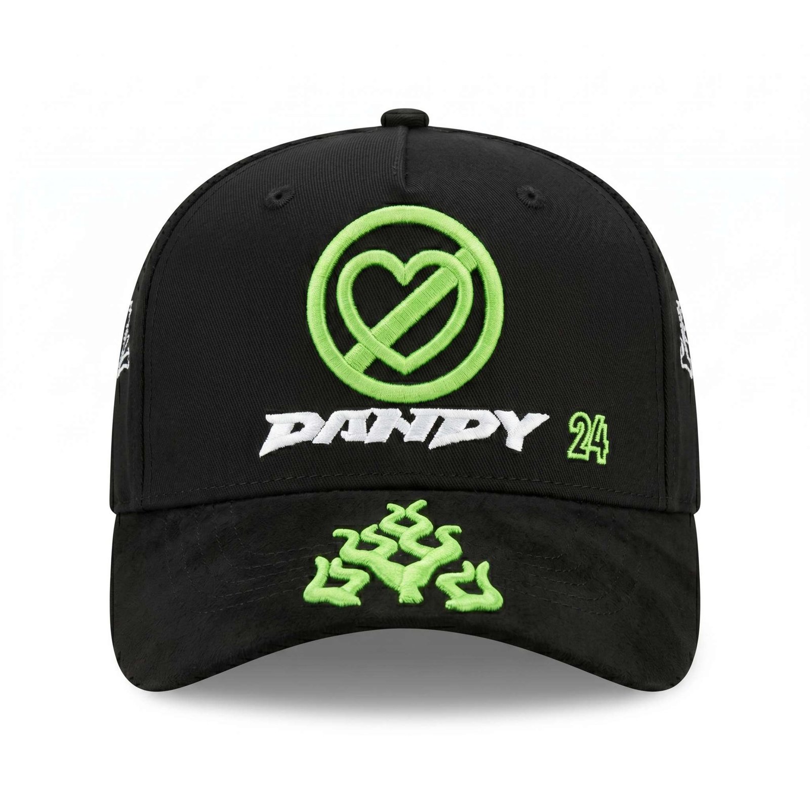 GORRA FUERZA REGIDA PNTE NEGRO CON VERDE - Image 5