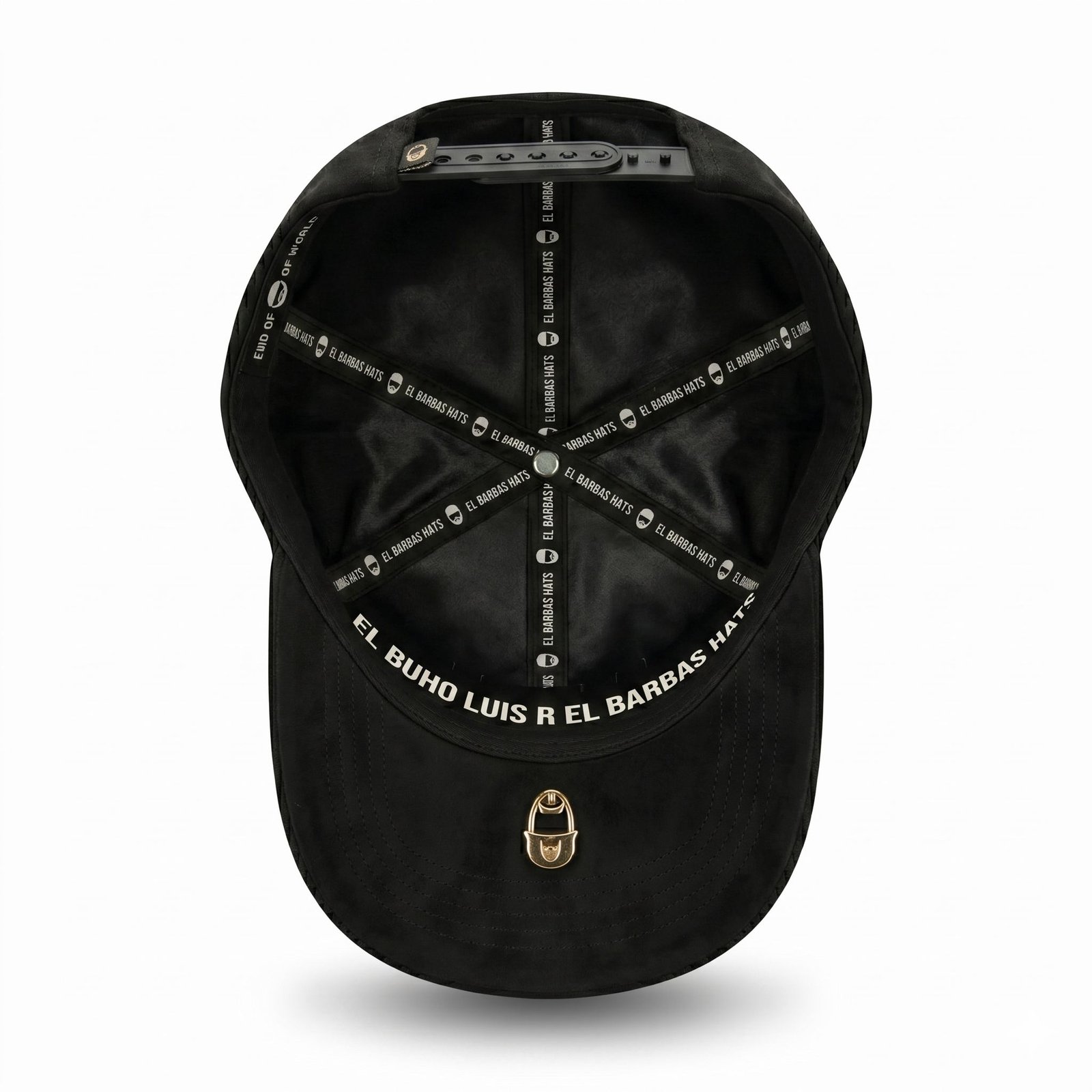 GORRA EL BÚHO NEGRO CON PLACA DIAMANTES - Image 6
