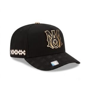 GORRA AMIRI 2.0 NEGRO CON DORADO